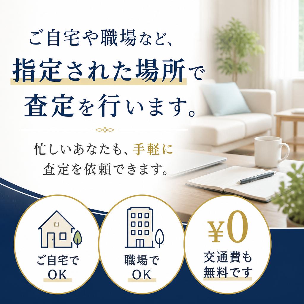 出張査定で便利